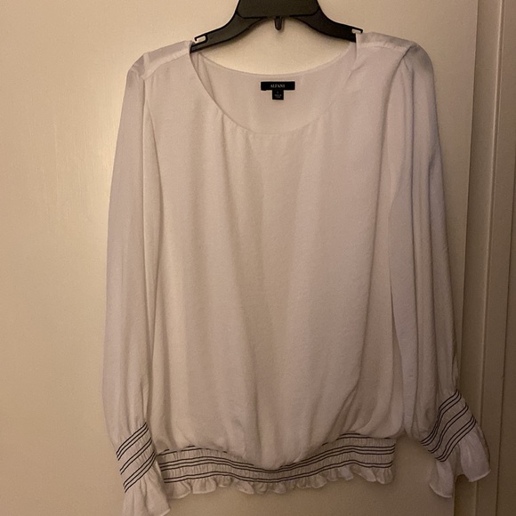 Alfani Women’s Long Sleeves Waist Banded Tops - Picture 6 of 6